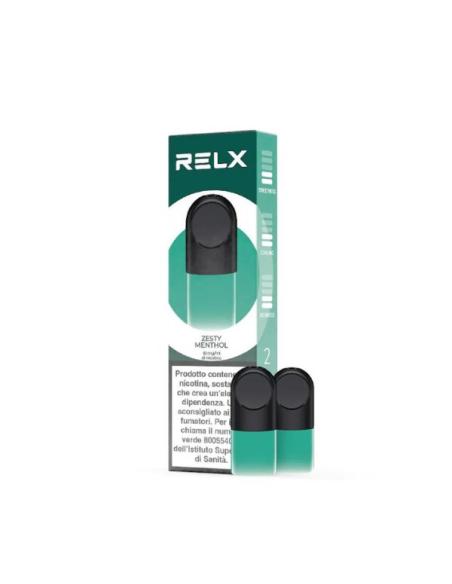 Zesty Menthol Relx Pod Pro Precaricate