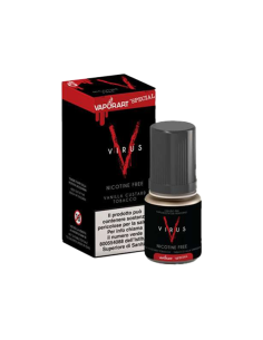 Virus Vaporart Liquido Pronto 10ml Tabacco Crema Vaniglia
