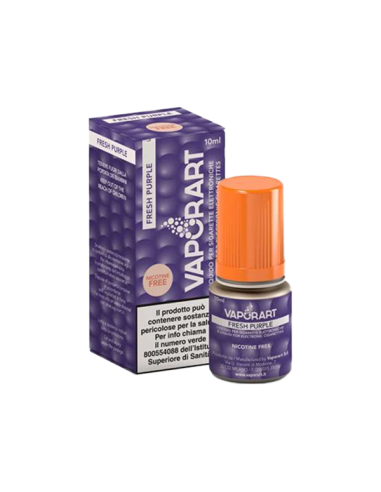 Fresh Purple VaporArt Liquido Pronto 10ml Uva Fragola