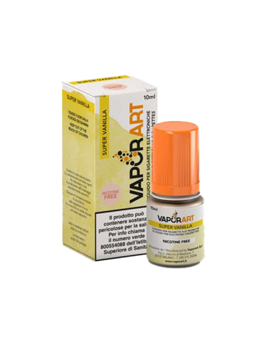 Super Vanilla VaporArt Liquido Pronto 10ml Vanilla