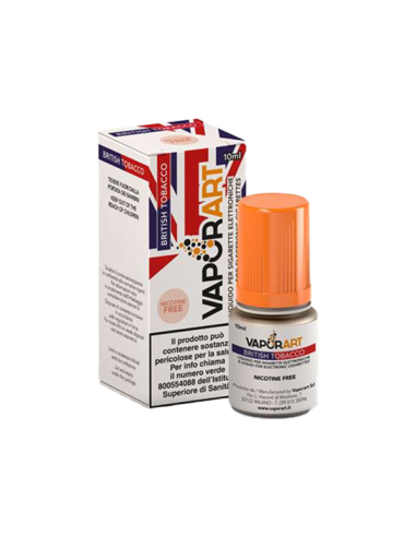 British Tobacco VaporArt Liquido Pronto 10ml Tabacco Sigaro