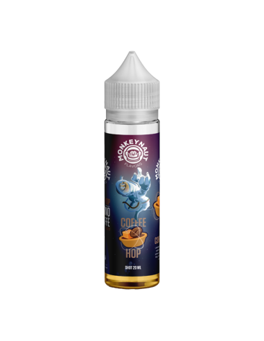 Coffee Hop Monkeynaut Liquido Shot 20ml Coffee Caramel Cake