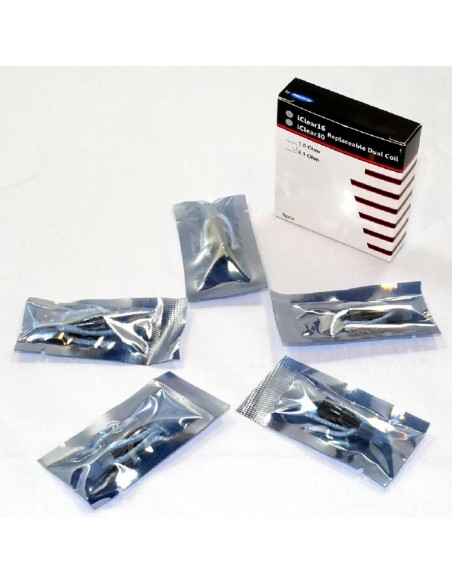 Resistenza Dual Coil per Iclear 16 Innokin - 5 Pezzi