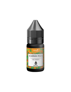 Ice Mango Ambrosia Omerta Aroma Concentrato 10ml Mango Ghiaccio translates to "Ice Mango Ambrosia Omerta Concentrated Aroma 10ml