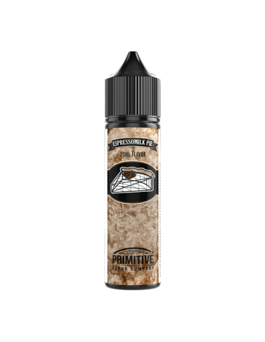 Espressomilk Pie Primitive Vapor OPMH Liquido Shot 20ml Torta