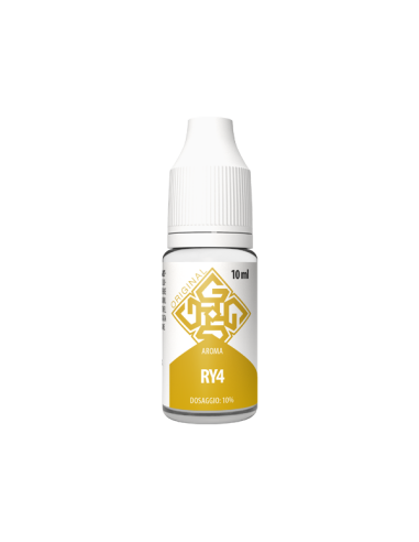 RY4 Glowell Aroma Concentrato 10ml Tabacco Caramello Vaniglia