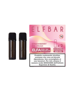 Strawberry Ice Cream ELFA Pod Precaricate Elf Bar