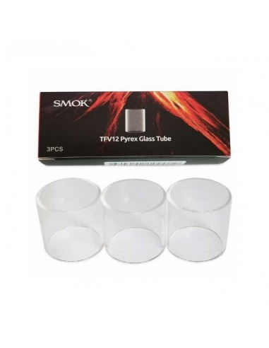 Smok TFV12 Vetro Pyrex di Ricambio - 3 Pezzi