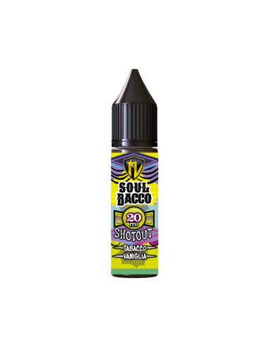 Soul Bacco Iron Vaper Liquid Shot 20ml
