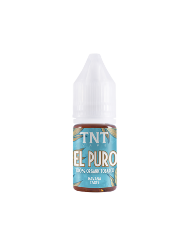 El Puro TNT Vape Aroma Concentrato 10ml Tabacco Organico