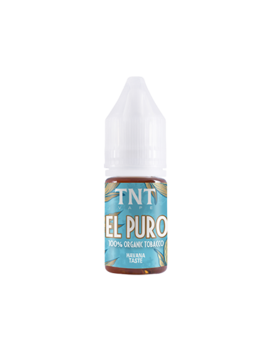 El Puro TNT Vape Concentrated Aroma 10ml Organic Tobacco