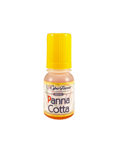 Panna Cotta Cyber Flavour Aroma Concentrato 10ml Latte Fragola