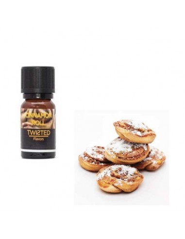 Cinnamon Roll Aroma Twisted Vaping Aroma Concentrato da 10ml per Sigarette Elettroniche
