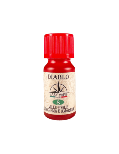 Diablo N.8 Easy Vape Aroma Concentrato 10ml Torta Millefoglie