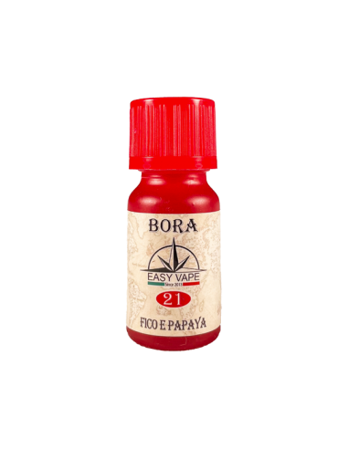 Bora N.21 Easy Vape Aroma Concentrato 10ml Fico Papaya