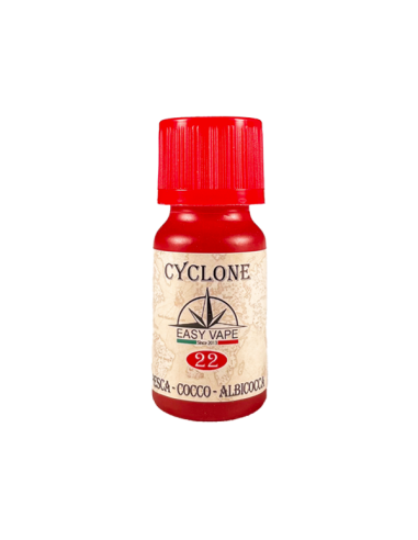 Cyclone N.22 Easy Vape Aroma Concentrate 10ml Peach Coconut