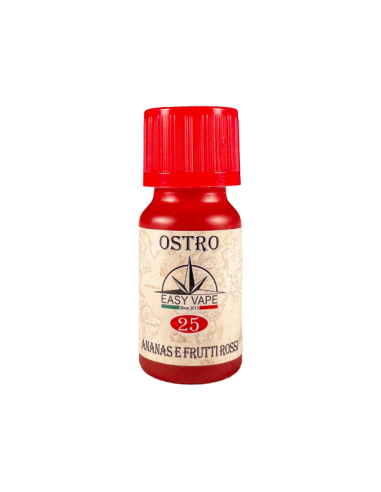 Ostro N.25 Easy Vape Aroma Concentrato 10ml Ananas Frutti Rossi