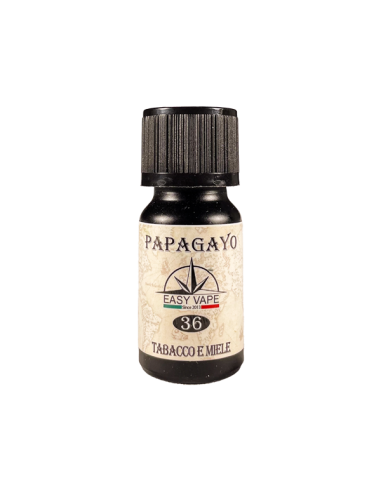 Papagayo N.36 Easy Vape Aroma Concentrato 10ml Tabacco Miele