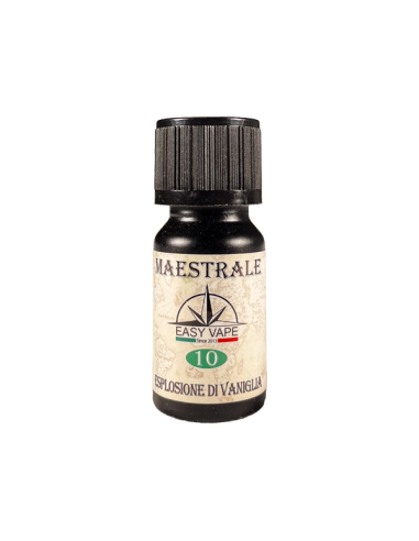 Maestrale N.10 Easy Vape Aroma Concentrato 10ml Vaniglia