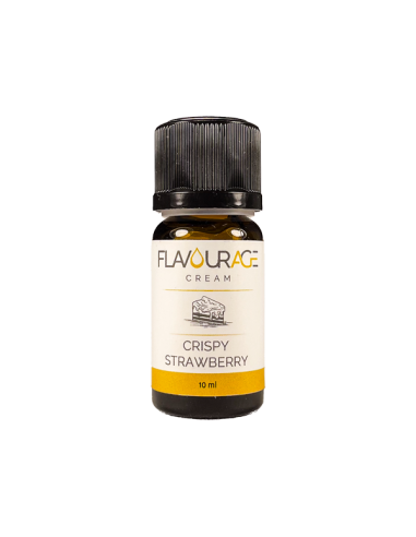 Crispy Strawberry Liquid Flavour 10 ml Biscuit and