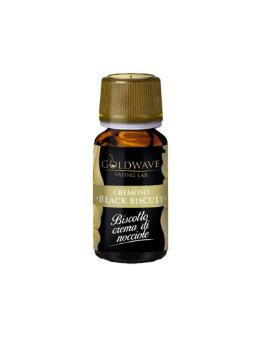 Black Biscuit Goldwave Concentrated Aroma 10ml Biscuit Cream