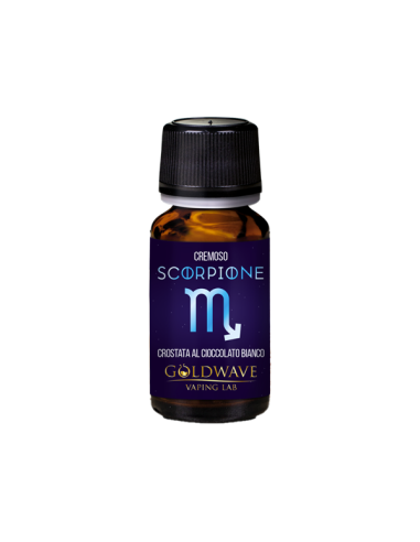 Scorpione Zodiac Goldwave Aroma Concentrato 10ml Crostata