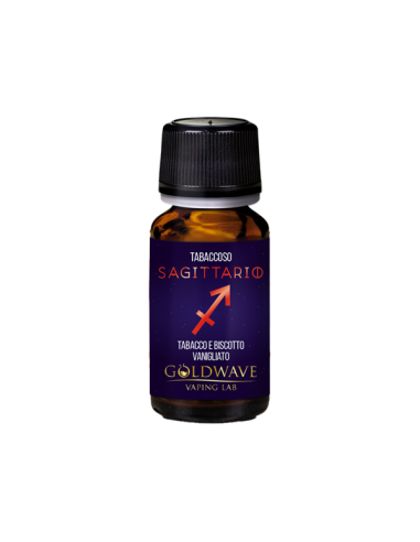 Sagittarius Zodiac Goldwave Concentrated Aroma 10ml Tobacco