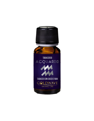 Aquarius Zodiac Goldwave Aroma Concentrate 10ml Tobacco Rum