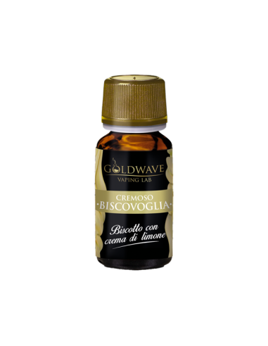 Biscovoglia Goldwave Aroma Concentrate 10ml Biscuit Lemon