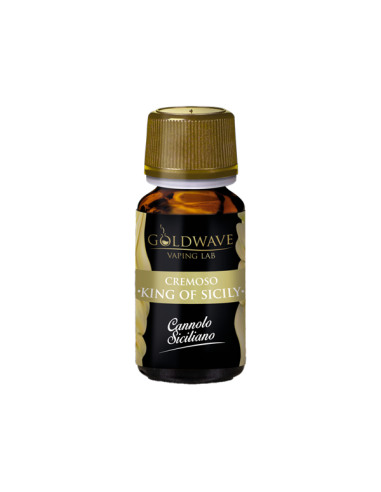 King of Sicily Goldwave Aroma Concentrato 10ml Cannolo Ricotta