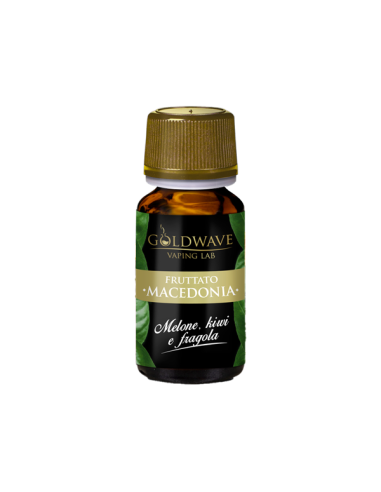 Macedonia Goldwave Aroma Concentrato 10ml Melone Kiwi Fragola
