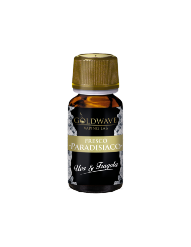 Paradisiaco Goldwave Aroma Concentrato 10ml Fragola Uva
