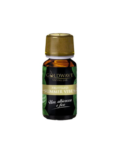 Summer Vibes Goldwave Aroma Concentrato 10ml Uva Albicocca Fico