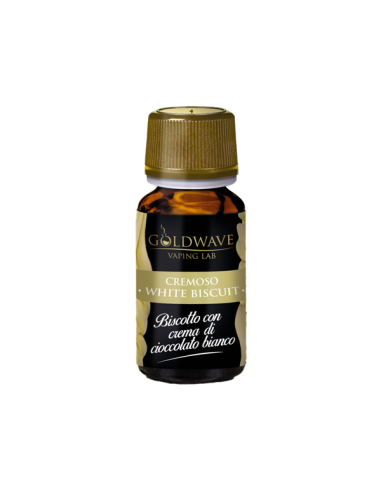 White Biscuit Goldwave Aroma Concentrato 10ml Biscotto