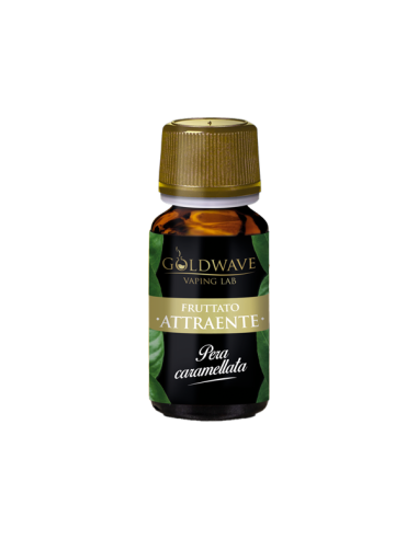 Attraente Goldwave Aroma Concentrato 10ml Pera Caramellata
