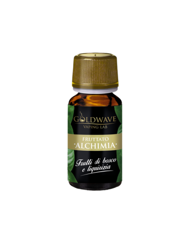 Alchimia Goldwave Aroma Concentrato 10ml Frutti Rossi Liquirizia