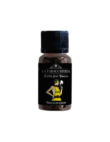 Tropicali dei Caraibi Flapper Juice Tobacco Shot 30 La Tabaccheria Aroma Mini Shot 10ml