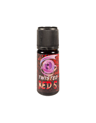 Red 5 Twisted Vaping Concentrated Aroma 10ml Blackcurrant Anise Mint