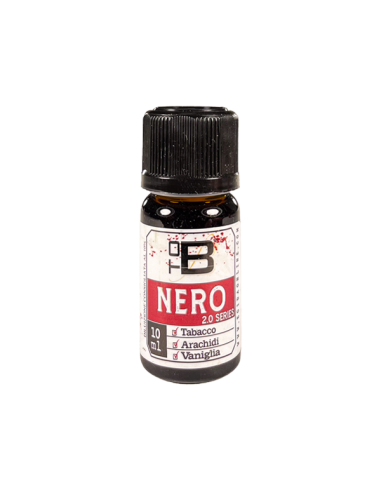 Black Nero ToB Aroma Concentrato 10ml Tabacco Arachidi Vaniglia