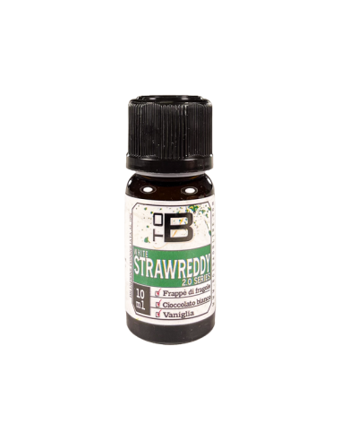 Strawreddy White ToB Aroma Concentrato 10ml Frappé Fragola
