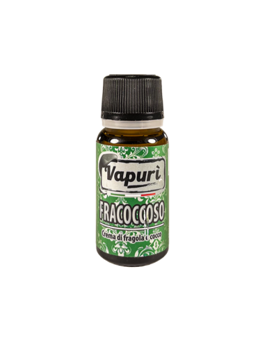 Fracoccoso Vapurì Aroma Concentrato 12ml Fragola Crema Cocco
