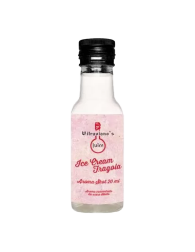 Ice Cream Fragola Vitruviano's Juice Liquido Shot 20ml