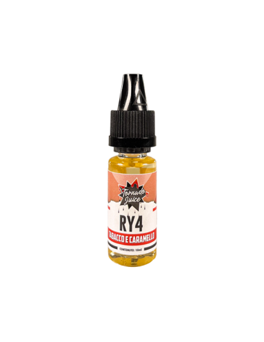 RY4 Tornado Juice Aroma Concentrato 10ml Tabacco Caramello