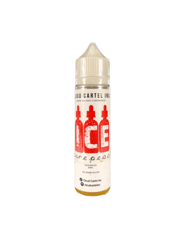 Ice Pure Peach Cloud Cartel Liquido shot 20ml Pesca Ghiaccio