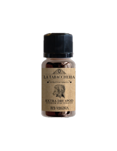 Red Virginia Extra Dry 4 Pod Shot 30 La Tabaccheria Aroma Mini Shot 10ml