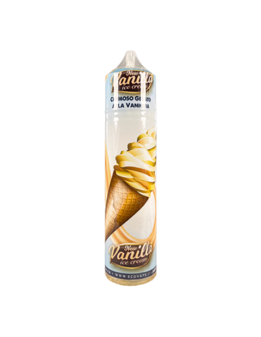 Vanilla Ice Cream Dainty's Eco Vape Liquido shot 20ml Gelato