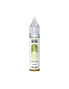 Green Apple Ice is a flavor of IWIK (Italian Water Ice King) that is infused with kiwi. It comes in a 20ml liquid shot.