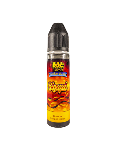 Bisqui Doc Flavors Liquido shot 20ml Biscotto Crema Limone