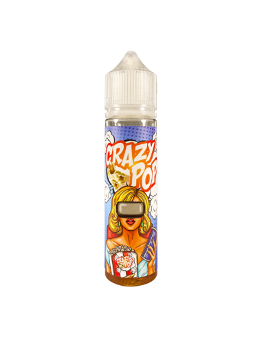 Crazy Pop DR Juice Lab Liquido Shot 20ml Pop Corn Caramello