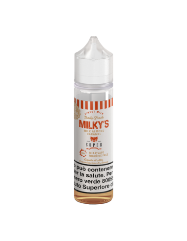 Milky's Almond Caramel Super Flavor Liquido Mix and Vape 30ml